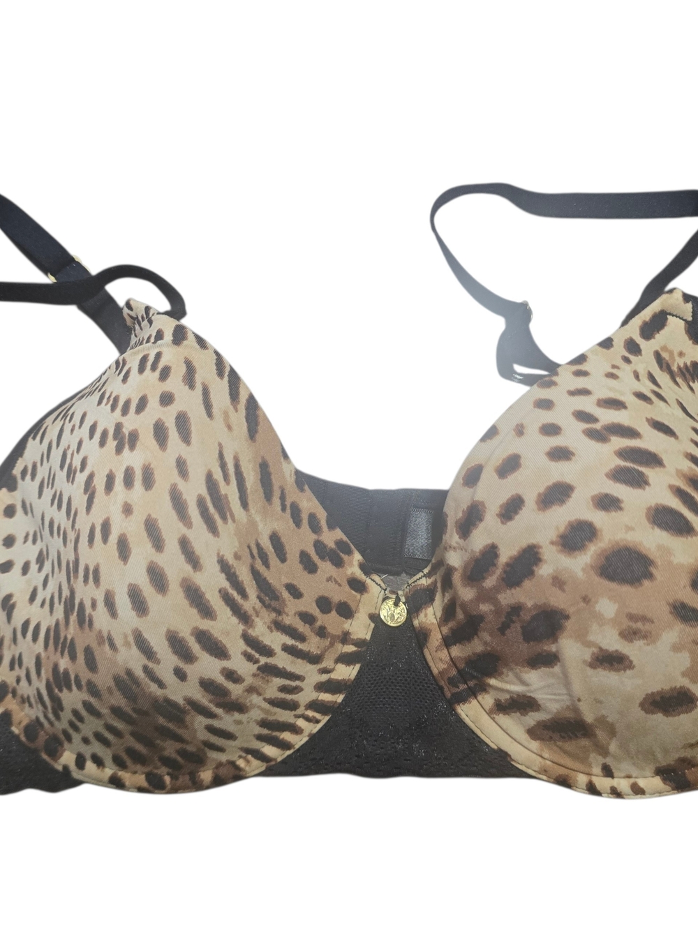 Leopard Print Natori Bra Size 34C